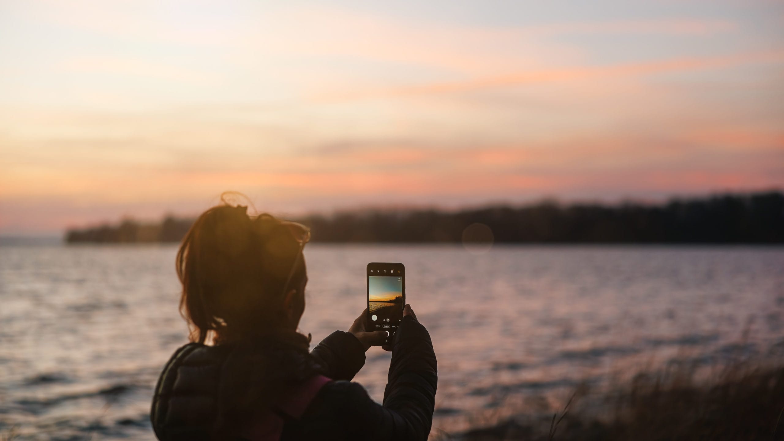 Coucher de soleil au Rapides-Deschênes