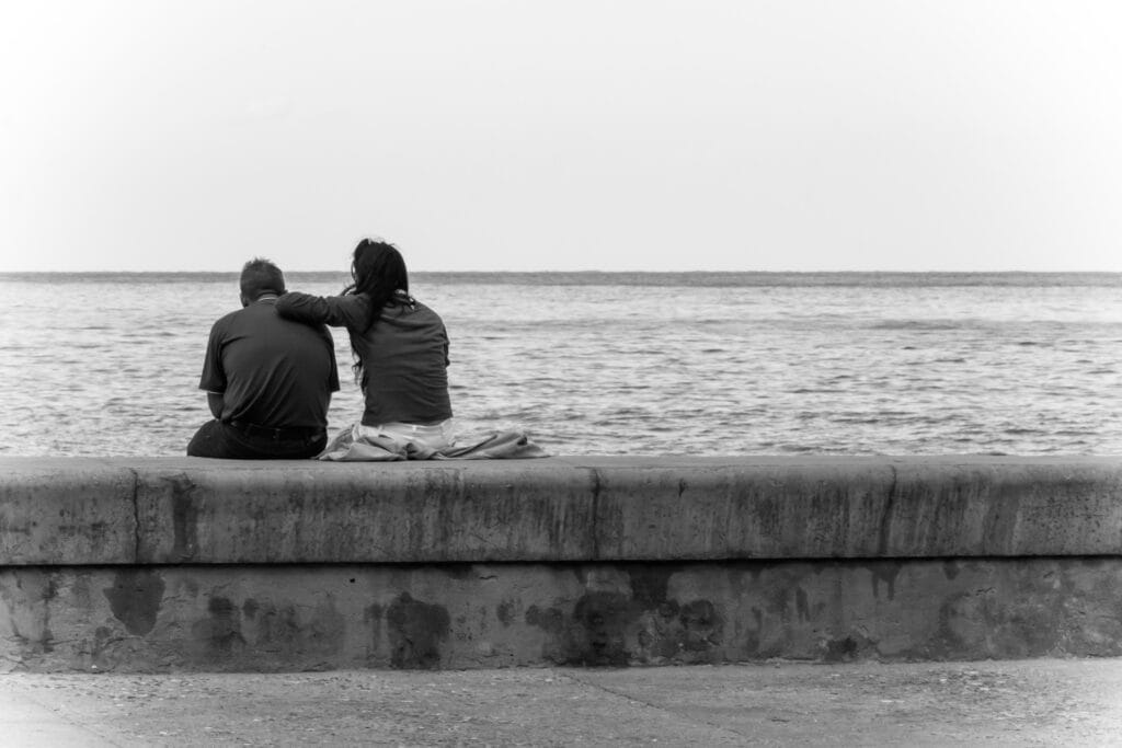 La Réflexion au Bord de la Mer