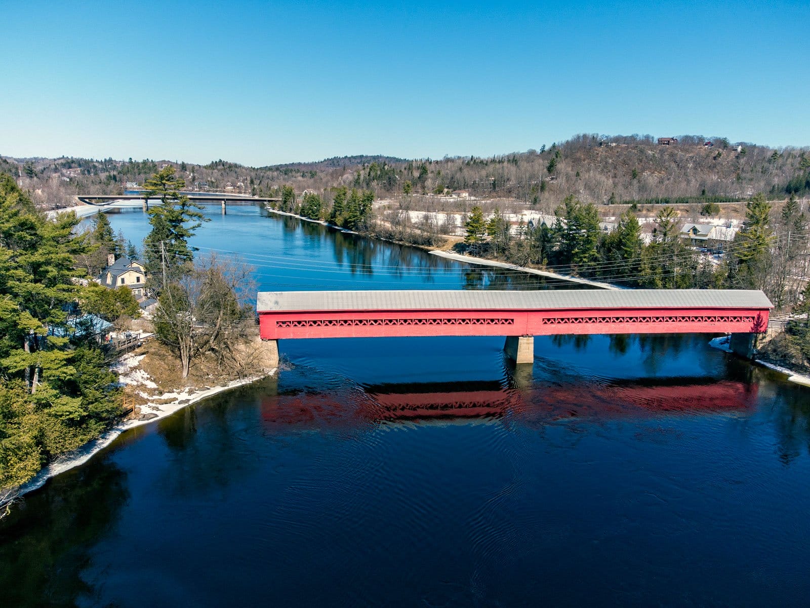 Le pont couvert de Wakefield